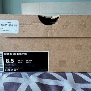 New Nike Shox running shoes